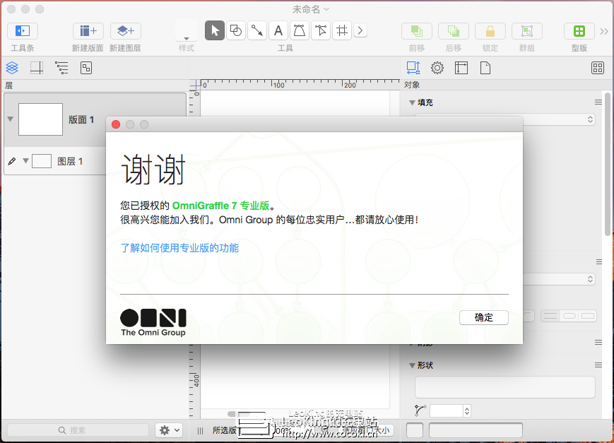 苹果思维导图 OmniGraffle for Mac v7.13.0 中文特别版