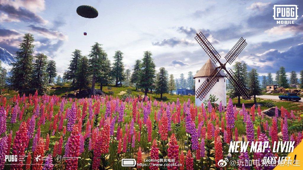 PUBG手游新地图Livik曝光：2x2北欧风格 新武器P90加入
