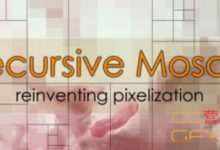 AE/Premiere视频马赛克插件 Aescripts Recursive Mosaic v1.1.0 Win-老康的学习空间