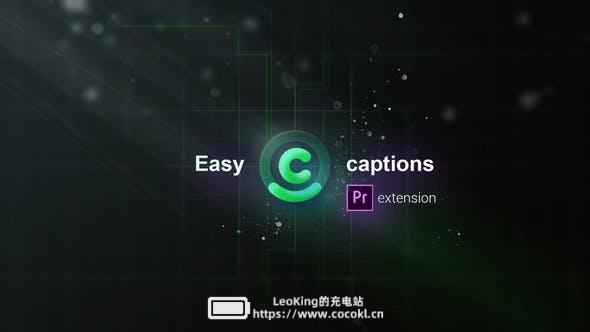 PR脚本-快速标记导入导出添加SRT字幕工具 Easy Captions for Premiere Pro Search Edit SRT Files插图