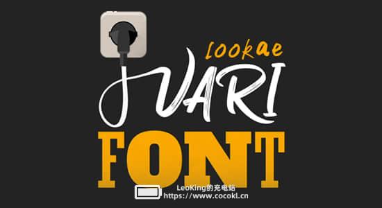 AE/PR插件-字体控制变换工具 VariFont v1.1.1 Win/Mac插图