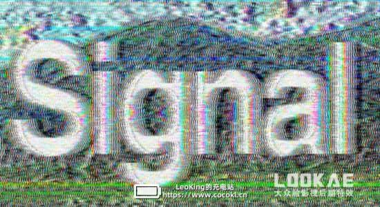 中文汉化AE/PR插件-模拟真实老录像带信号故障毛刺干扰特效 Signal v1.1.0 Mac插图