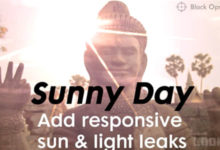 AE/PR插件-真实太阳光照耀斑特效 Sunny Day v1.0 Win-老康的学习空间