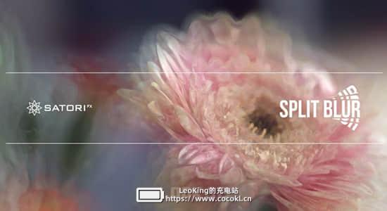 中文汉化AE/PR插件-万花筒分割模糊迷幻视觉特效 Split Blur v1.0.2 Win插图